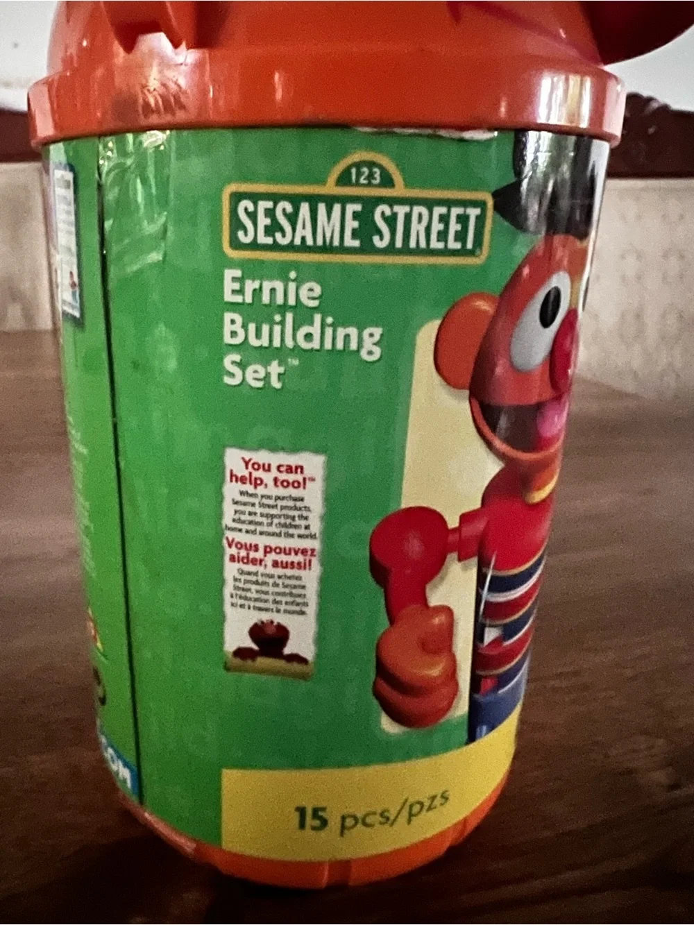 Vintage K'NEX Sesame Street Ernie Building Set